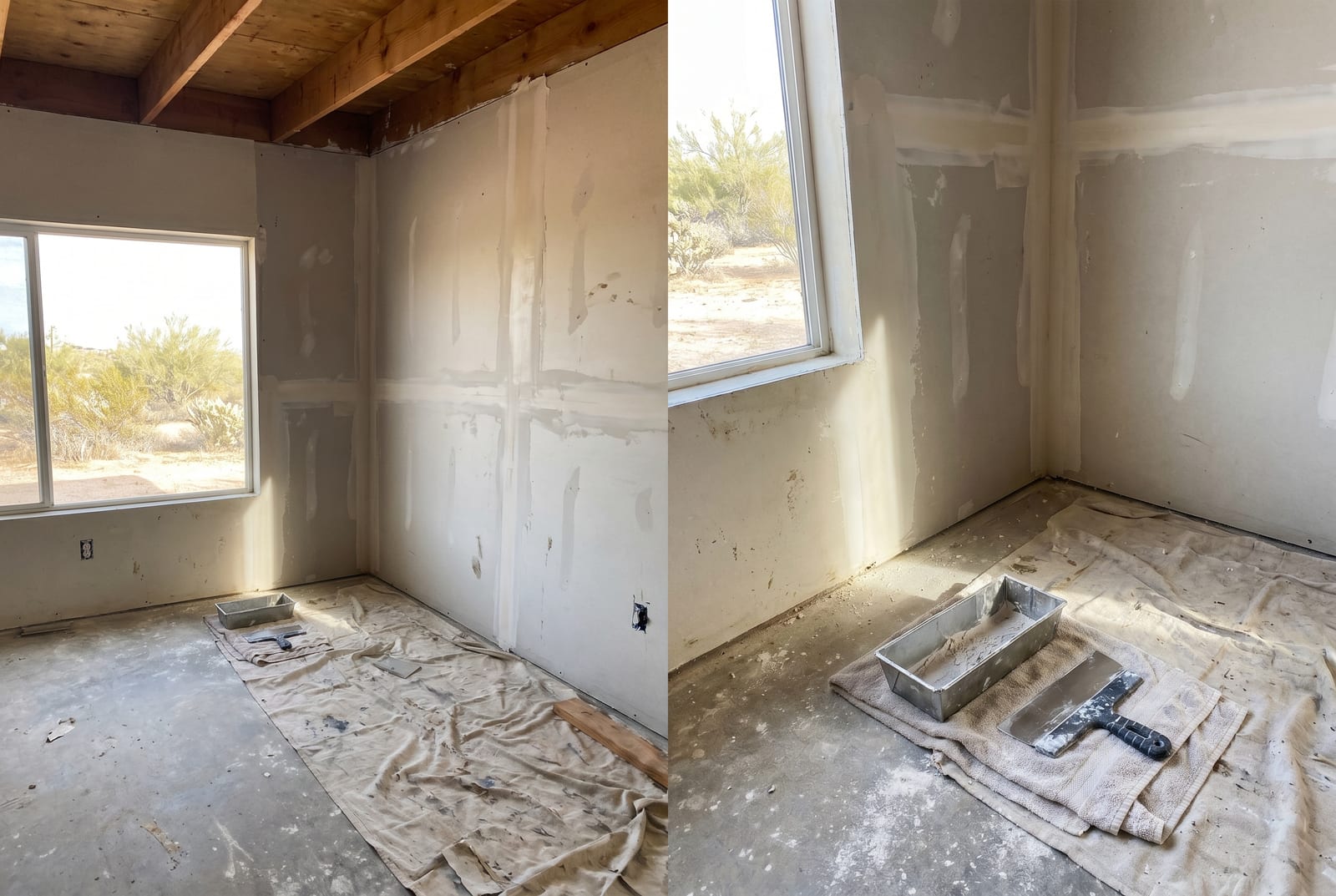 Drywall project by Xclusive Contracting in Scottsdale