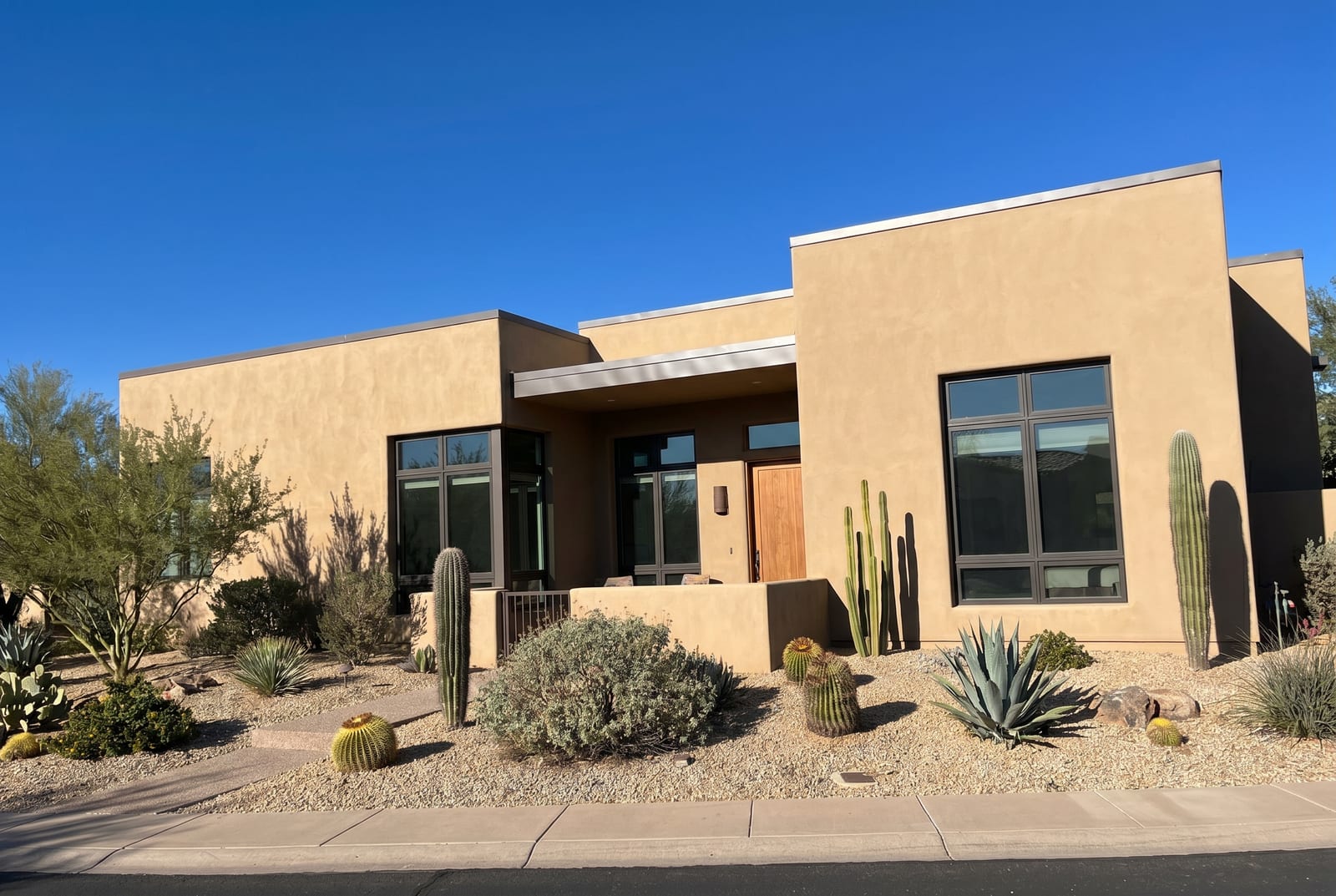 Stucco exterior by Xclusive Contracting in Paradise Valley, AZ