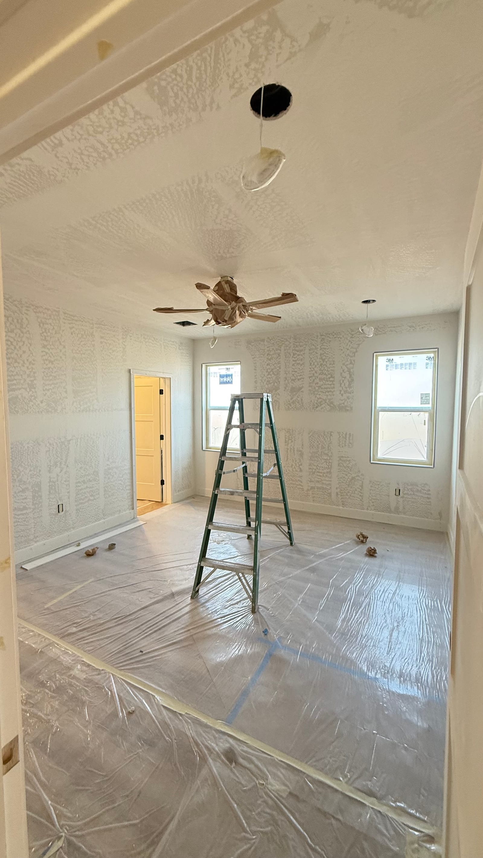 Interior repaint by Xclusive Contracting in Mesa, AZ