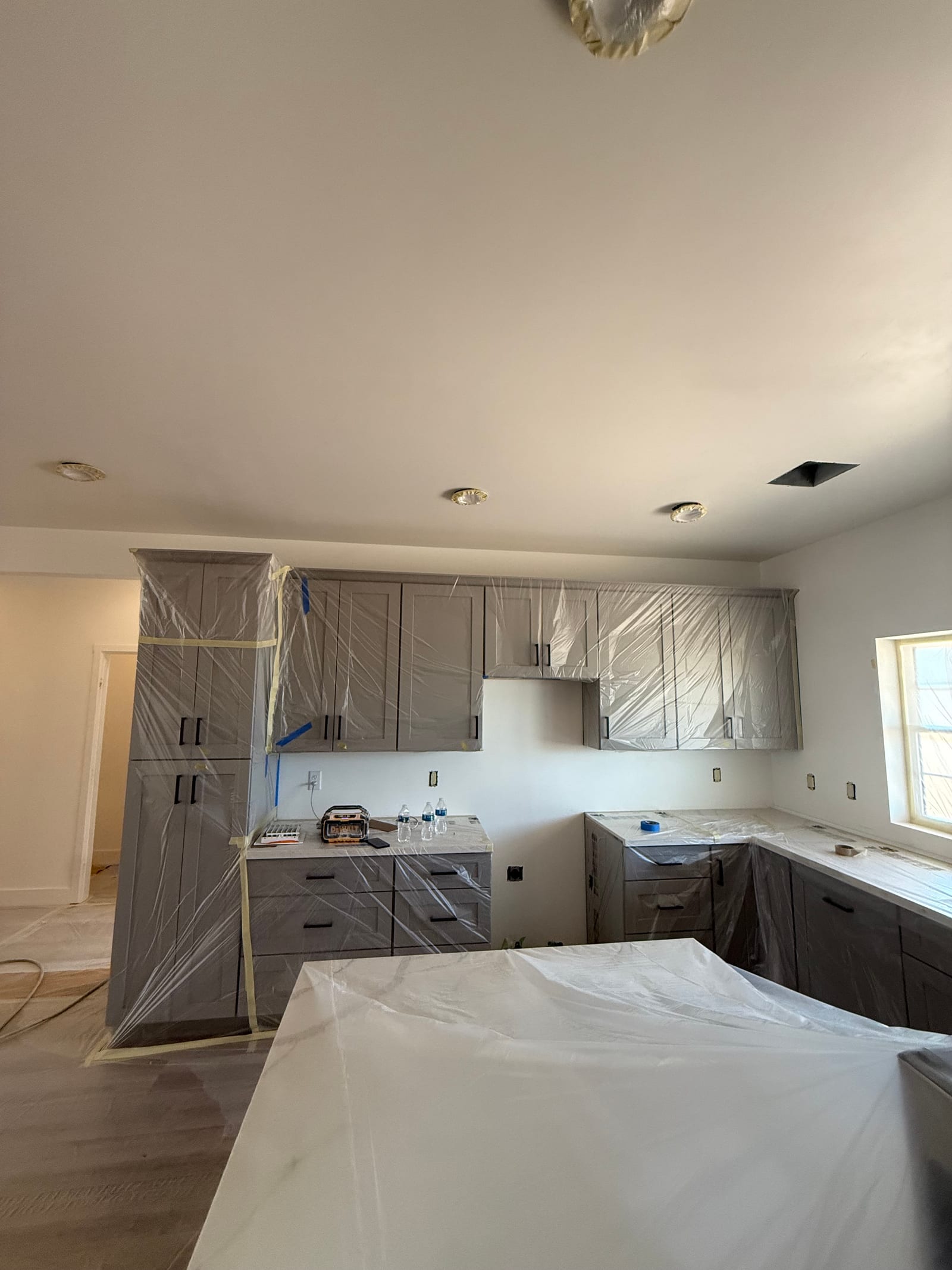 Kitchen repaint by Xclusive Contracting in Gilbert, AZ
